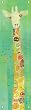 Oopsy Daisy Grow Giraffe Growth Chart by Jennifer Mercede, 12 by 42-Inch