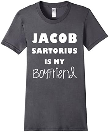 Women's Jacob Sartorius Is My Boyfriend TSHIRT Small Asphalt