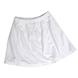 Womens Balle de Match Swing Skirt-White