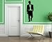 Man in Tuxedo Smoking Suit Classy Fashion Style Decor Wall Mural Vinyl Decal Sticker M048