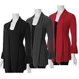 Review   / Adi Designs S Max Collection Pleated Trim Jacket