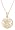14k White Gold Diamond Sand Dollar Pendant (1/10 cttw, G-H Color, I1 Clarity), 18