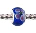 Pandora Style Charm Bead (Z99) Murano Lampwork Glass (14mm x 10mm) (fits Troll too)