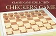 Wood Checkers Set