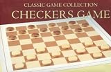 Wood Checkers Set