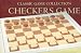 Wood Checkers Set