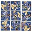 B Dazzle Fairies Scramble Squares 9 Piece Puzzle