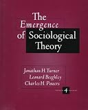 Emergence of Sociological Theory