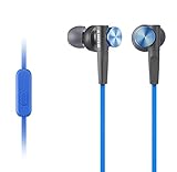 Sony MDRXB50AP Extra Bass Earbud Headset (Blue)