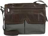 Fossil Bag - Carrera Nylon Messenger (Color: Charcoal) by FOSSIL
