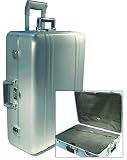 Zero Halliburton 32 Silver Upright with Suiter