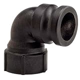 90deg Male Adapter with Female Thread - 1 1/2in.