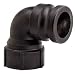 90deg Male Adapter with Female Thread - 1 1/2in.
