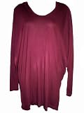 WOMEN'S CALVIN KLEIN SHIRT SIZE L (MERLOT)