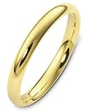 3mm traditional wedding band ring (Platinum)