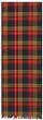 Durable Hand Woven 100% Cotton Colorful Yellow Plaid Table Runners 12x72 Inches Set of Two