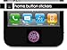 Bubble Buttons Home Button Sticker Patterns Pack of 6 / iPad/iPhone/iPod