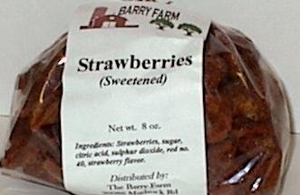 Dried Strawberries, 8 oz. by Barry Farm