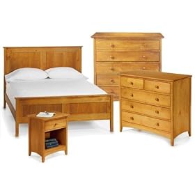 Hawthorne Queen Bedroom Set, SET, OAK by Home Decorators Collection
