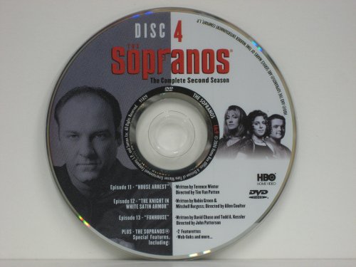 Sopranos Second Season Disc 4 under The Sopranos in The Dvd and video tapes Store