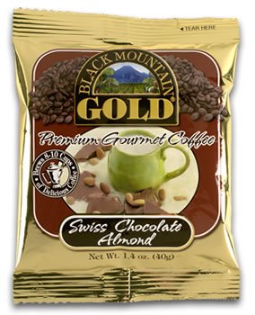 Swiss Chocolate Almond - Flavored Ground Coffee for 1 Pot