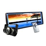 12V/24V兼用セット日立液晶10.2インチバックミラーモニター+バックカメラ[B3102C8700B]