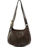 Besace Cuir couleur chocolat mod&egrave;le Amalia