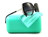 Tiffany & Co. Women's 4031 Black Frame/Grey Gradient Lens Plastic Sunglasses