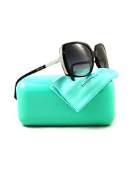 Tiffany & Co. Ladies 4031 Black Frame Grey Gradient Lens Plastic Sunglasses by Tiffany & Co.