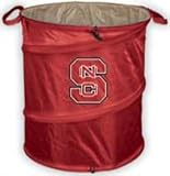 North Carolina State Wolfpack NCAA Collapsible Trash Can by Logo Chair
