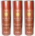 Body Drench Quick Tan * 3 - Pack * Instant Self-tanning Spray * 6 Oz Can