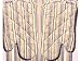 Tululah Designs Devon Stripe Lilac Striped Mitt Set Set of 2