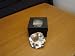 Oleg Cassini Crystal Square Cushion Diamond Cut Paperweight - New in Box