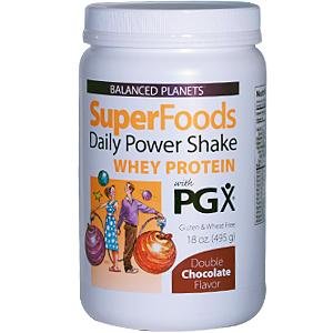 Natural Factors Balanced Planets Superfoods Daily Power Shake, Double Chocolate,…