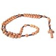 A special Rosary : Seven Sorrows of Mary olive wood Rosary (10mm carved beads)