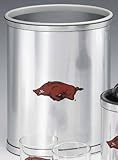 University of Arkansas Wastebasket with Logo