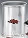 University of Arkansas Wastebasket with Logo