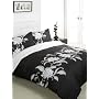 Dreamscene King Duvet Cover Set, Exquisite Black by Pin Mill Textiles Ltd