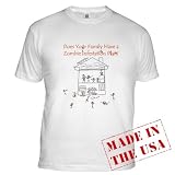 Family Zombie Plan Fitted T-Shirt