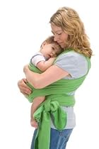 Sleepy Wrap Classic Wrap Baby Carrier, Green, 0-18 Months