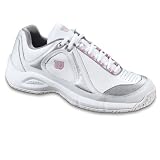 Wilson Pro Staff Defender Ladies Tennis Shoe - White Silver Pink by Wilson