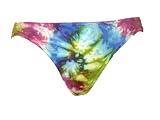 Lucky Brand Fox Blue/Green Tie-Dye Swimsuit-bottoms S