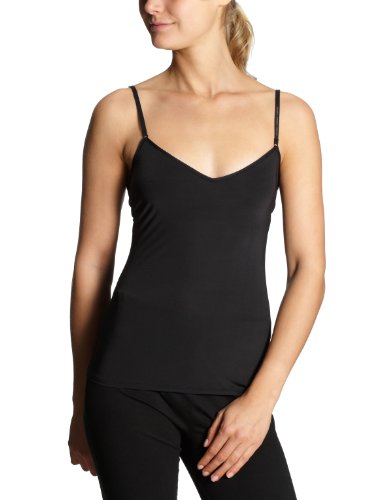 Calvin Klein Underwear Damen Unterhemd D3406H CK One Micro Camisole, Gr. 36 (S), Schwarz (001 Schwarz)