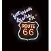 On The Edge 260009 Get Your Knicks On Route 66 Neon Sign