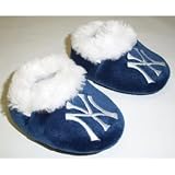 New York Yankees MLB Baby Bootie Slippers - 12-24 Months