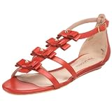 Pour La Victoire Women's Erika Flat Sandal W/Bow Detail