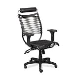 BALT Seatflex Series Swivel/Tilt Chair with Headrest and Arms, Black