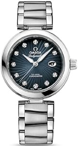 NEW OMEGA DeVILLE LADYMATIC LADIES WATCH 425.30.34.20.56.001