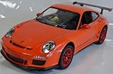 Jamara RC Porsche GT3 RS Maßstab.: 1:14 - ferngesteuert mit LED-Licht - komplett Set - Farbe.: orange - LIZENZ-NACHBAU