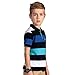 Leo&Lily Boys' Yarn Dyed Stripe Polo Shirt